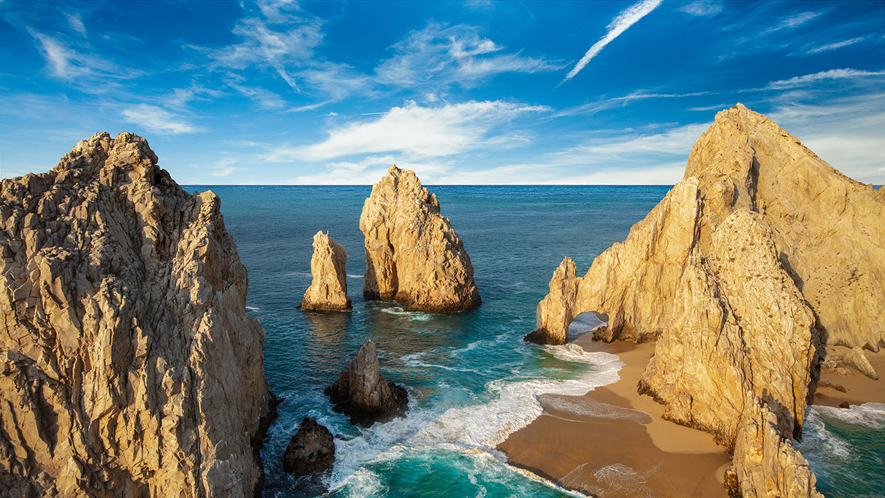 Sun and sand will always be a popular draw for travelers to Mexican destinations, such as Los Cabos.